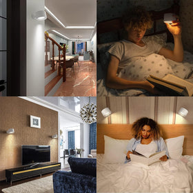 Deyagoo wall sconce offers 2700K–5700K color temps for ambience