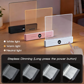 DEYOT flat book light’s built-in battery keeps it portable for bed or travel.