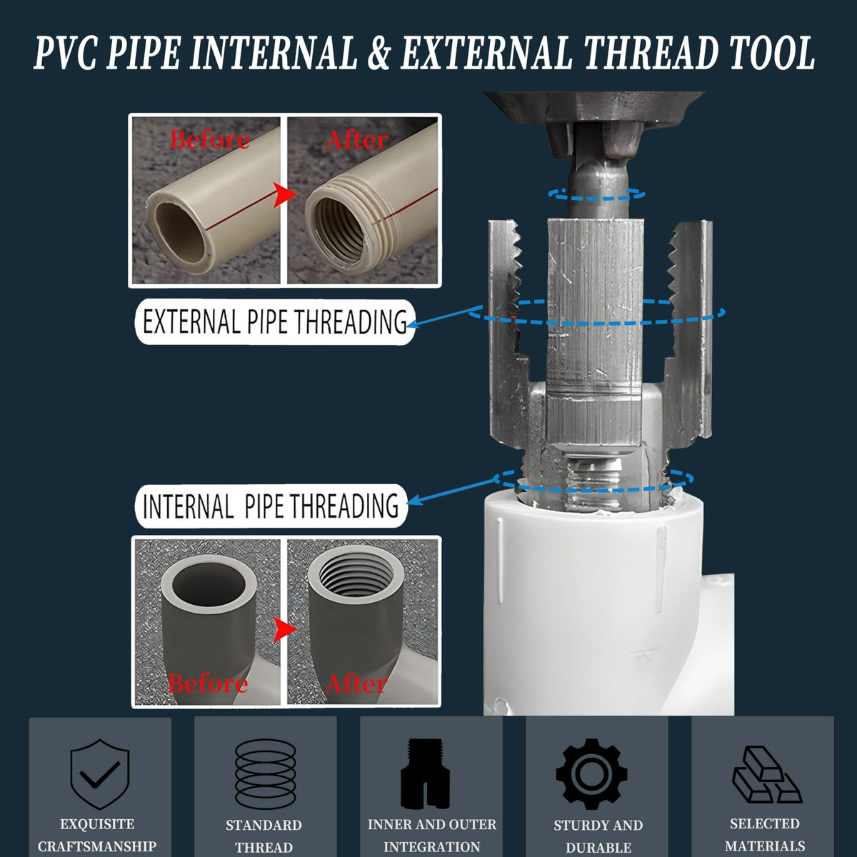 DEZAUP broken bolt extractor for faucets enables easy removal of stuck screws.