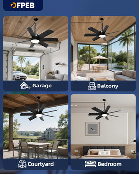 DFPEB gazebo fan in night use – whisper-quiet airflow and steady comfort