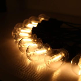 DGE S14 LED bulb six-pack consumes 1.5W for energy-efficient outdoor lighting.