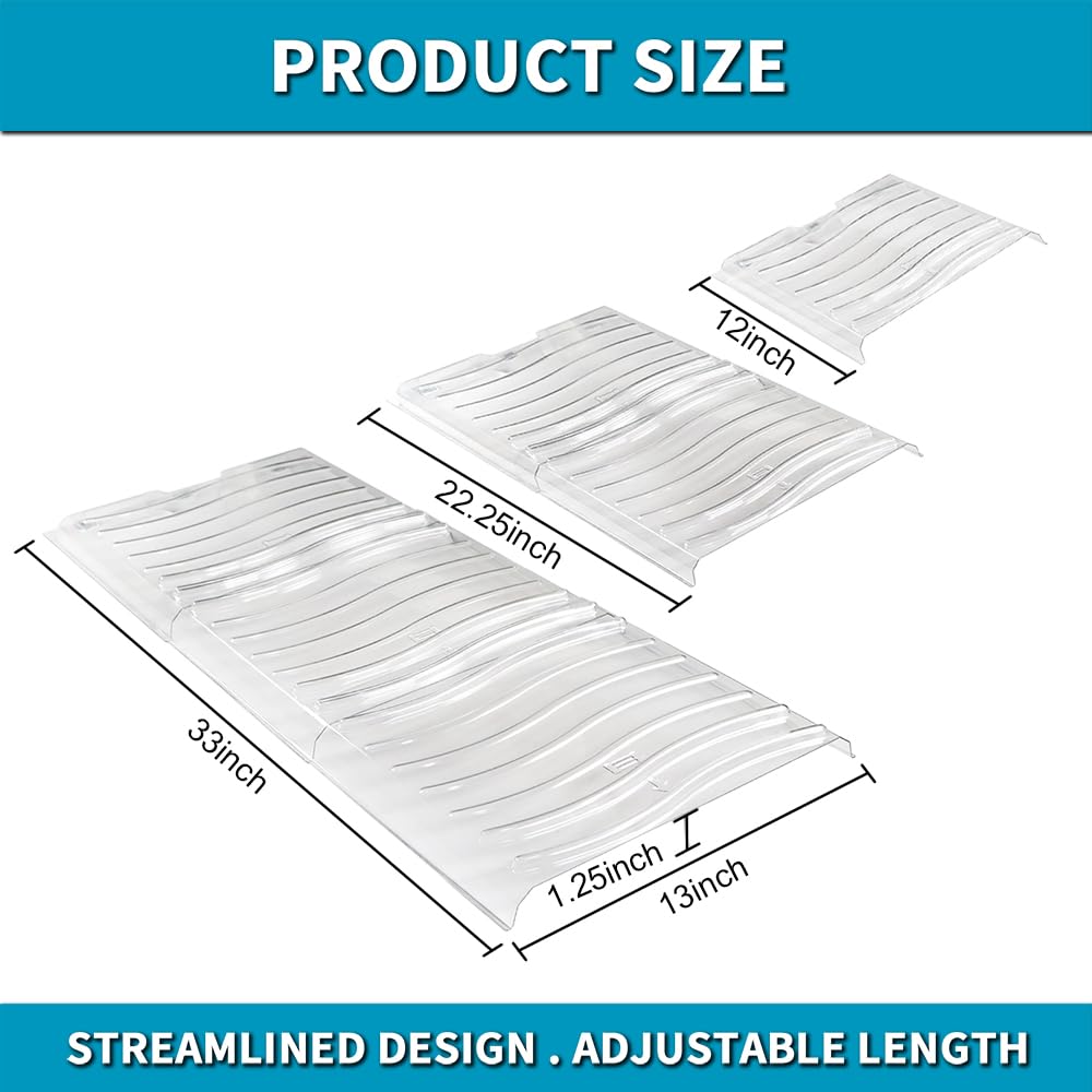 DGQ air vent deflector under furniture extensions improve airflow under sofas and beds.
