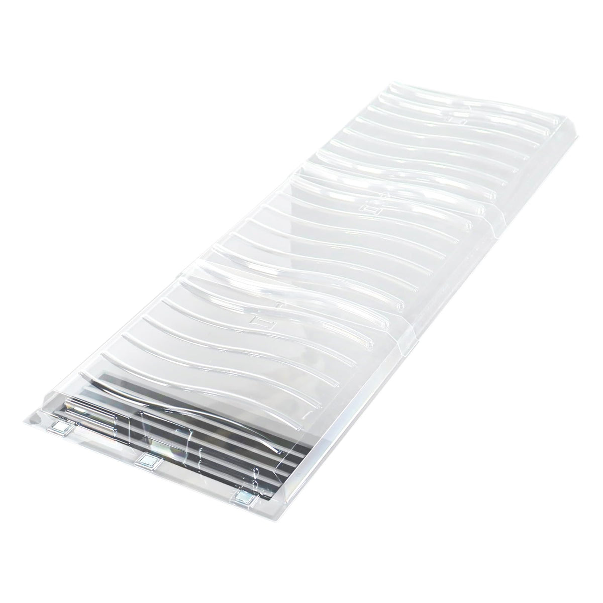 DGQ magnetic air vent extender floor cover showcasing its flexible reach and secure magnetic fit.