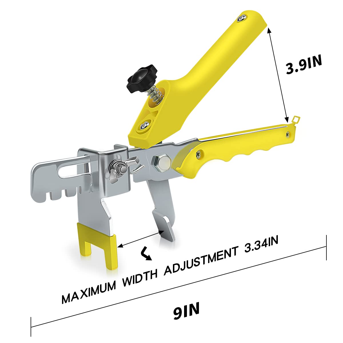DGSL 600-piece leveling clips ensure stable tile positions during mortar setting.