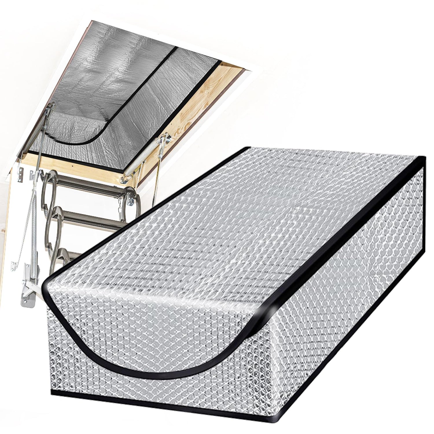 DGSL Attic Stairway Insulation Cover sealing attic door for year-round comfort