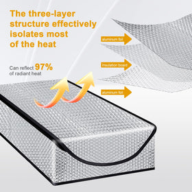 DGSL cover features a durable zipper for easy attic access
