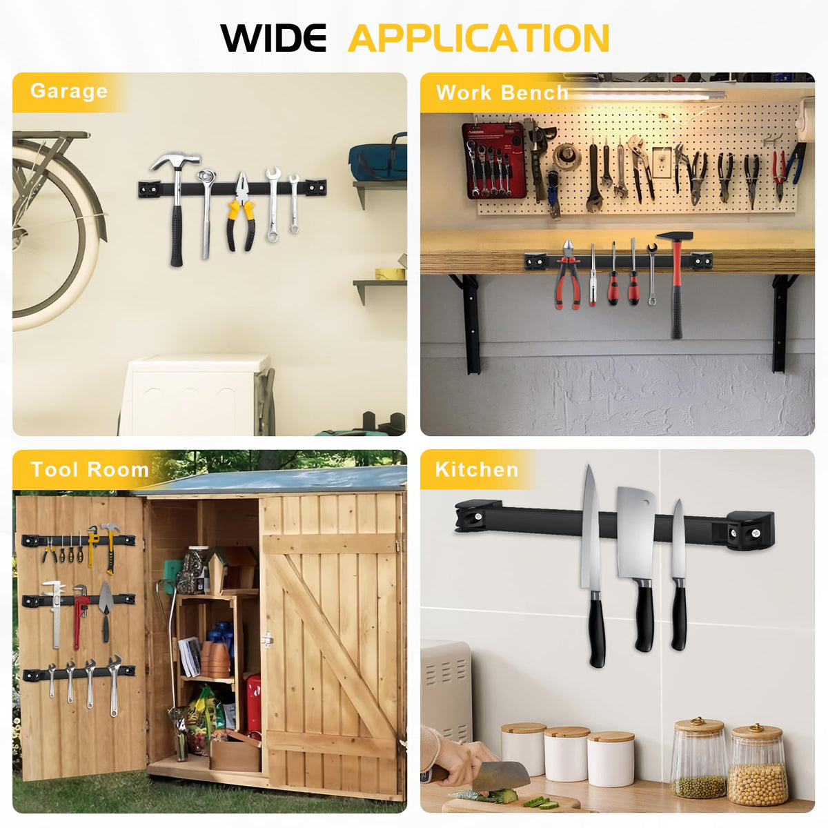 DGSL expandable design lets multiple strips connect for more space.