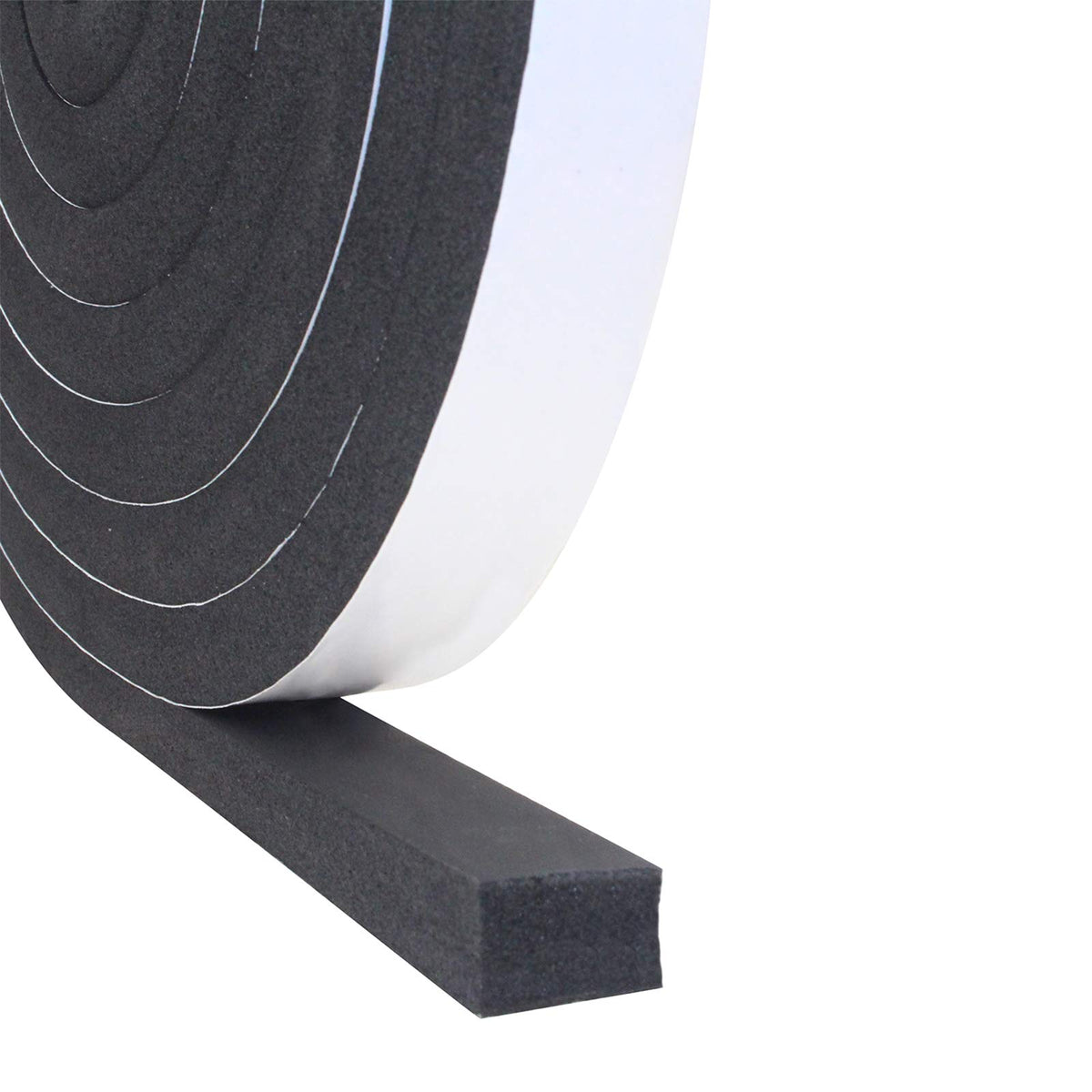DGSL foam insulation tape roll close-up shows durable neoprene sealing and draft reduction.