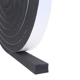 DGSL foam insulation tape roll close-up shows durable neoprene sealing and draft reduction.