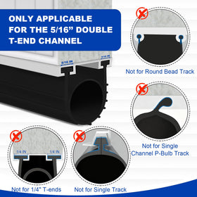 DGSL dustproof insulation reduces noise and drafts for a quieter garage