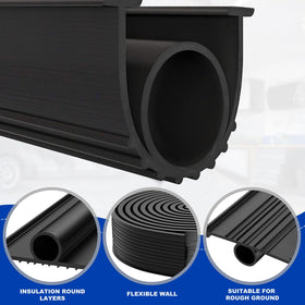 DGSL garage door seal U-O channel provides durable weatherproofing