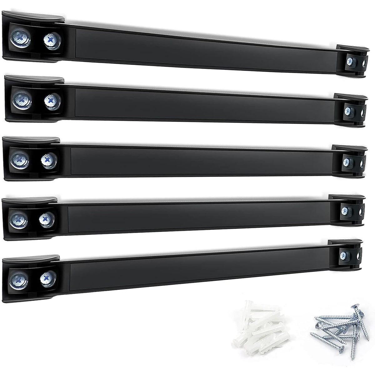DGSL magnetic tool holder strip 12in pack keeps wrenches and pliers neatly organized.