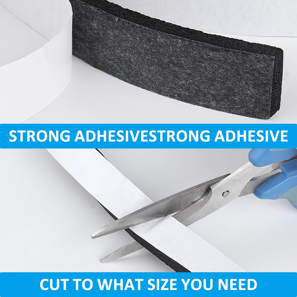 DGSL neoprene foam tape adhesive-back shown for secure bonding and lasting adhesion.