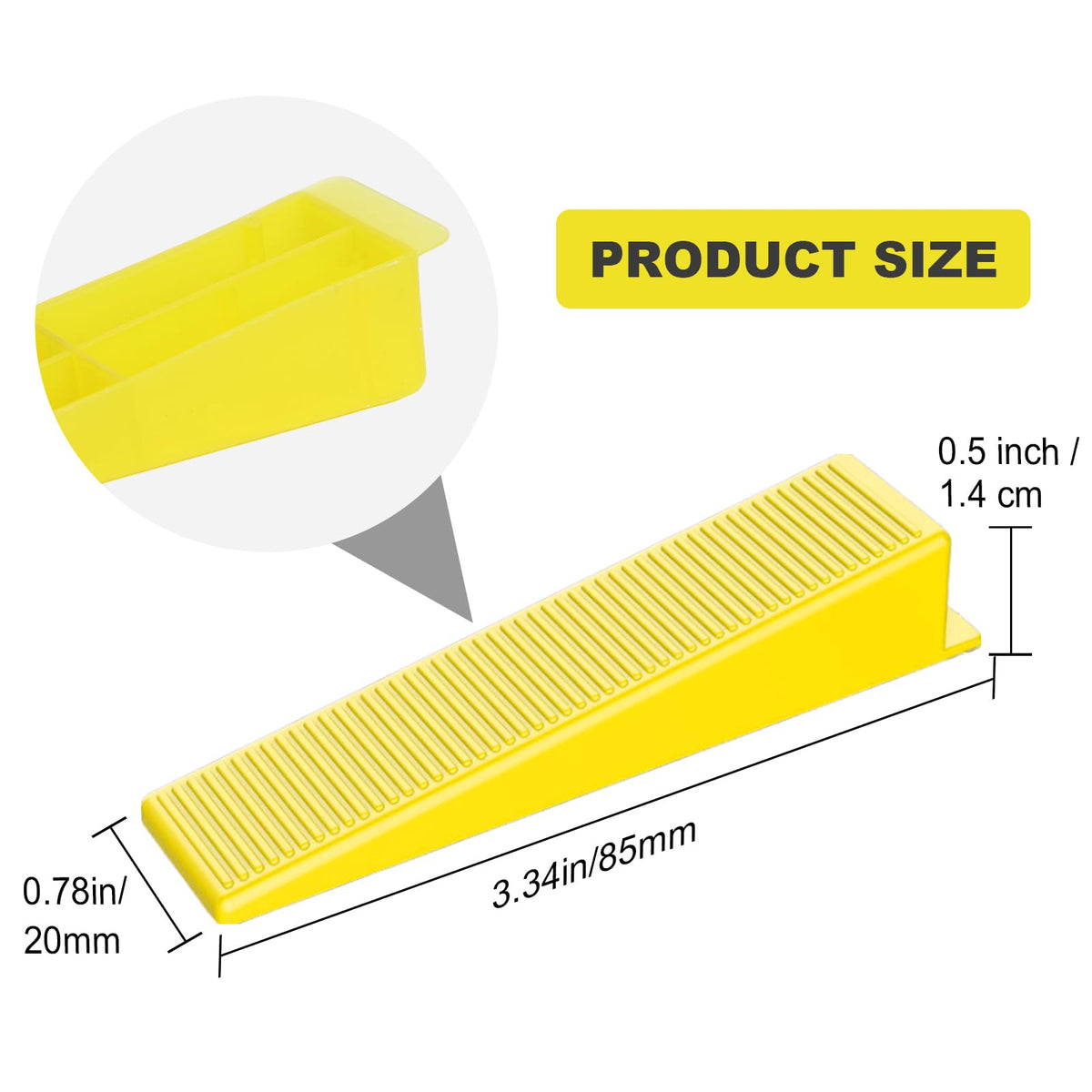 DGSL reusable wedges saving time for future tile installs.