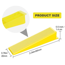 DGSL reusable wedges saving time for future tile installs.