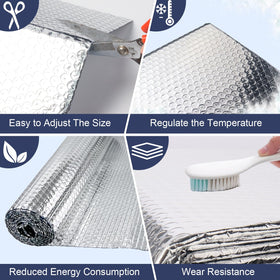 DGSL self-adhesive pads enable easy installation of the insulation kit