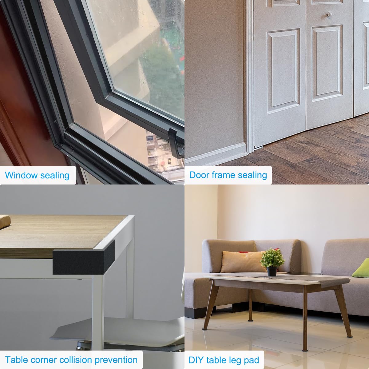 DGSL soundproof door seal in use improves privacy and comfort.