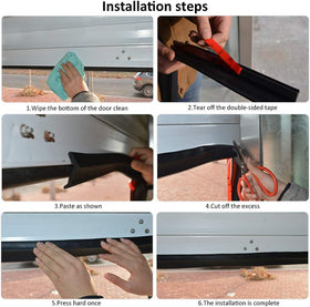 DGSL creates a tight seal for a drier, quieter garage.