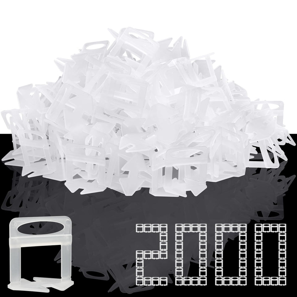 DGSL tile leveling clip 2000-count ensures even grout lines during installation