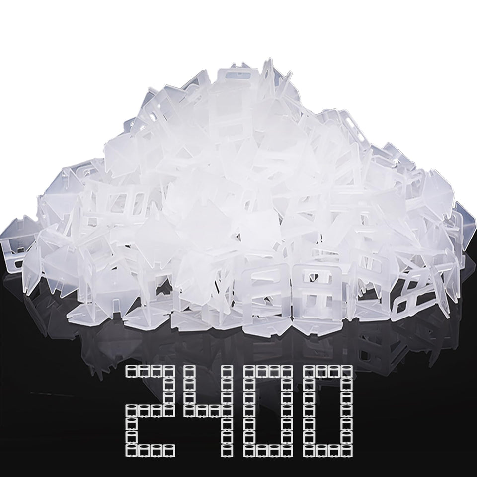 DGSL tile leveling clips 2400-pack for fast, lippage-free tile installation.