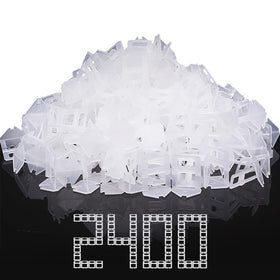 DGSL tile leveling clips 2400-pack ensure even spacing for a smooth tile lay