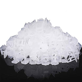 DGSL tile leveling clips front view, 500-piece package for aligned tiles and clean grout lines.