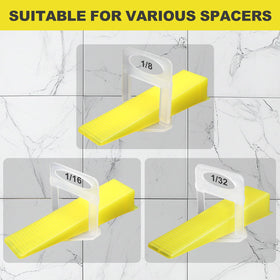 DGSL compatible with 1/8, 1/16, and 1/32 spacers.