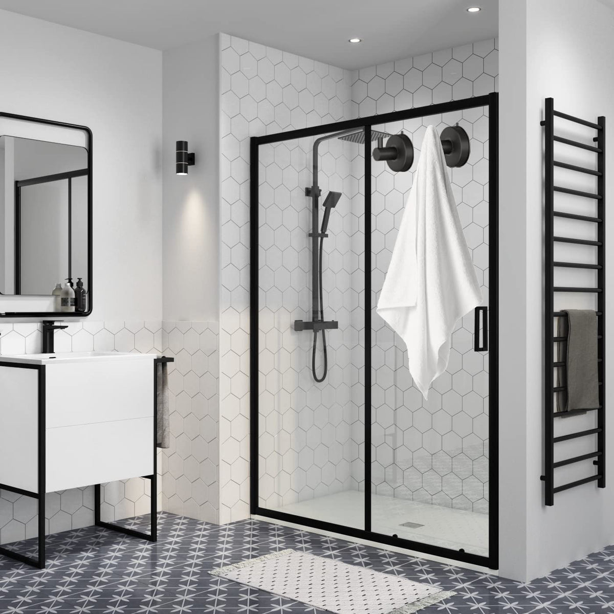 DGYB easy installation with knob cap allows quick setup on smooth surfaces.