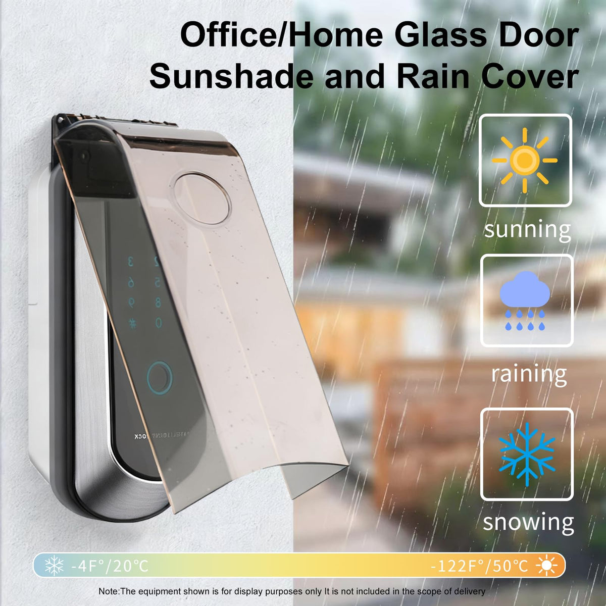 Dgyezhao-sun-glare-reduction minimizes glare for smoother operation outdoors.