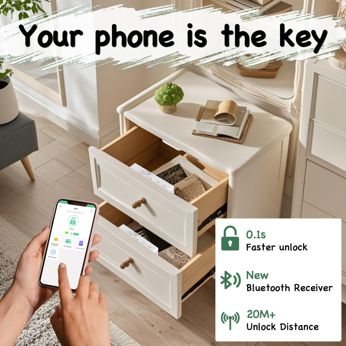 Perfect for drawers, cupboards, liquor cabinets, and childproofing in homes.