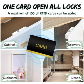 Durable hidden design enhances cabinet security and peace of mind.