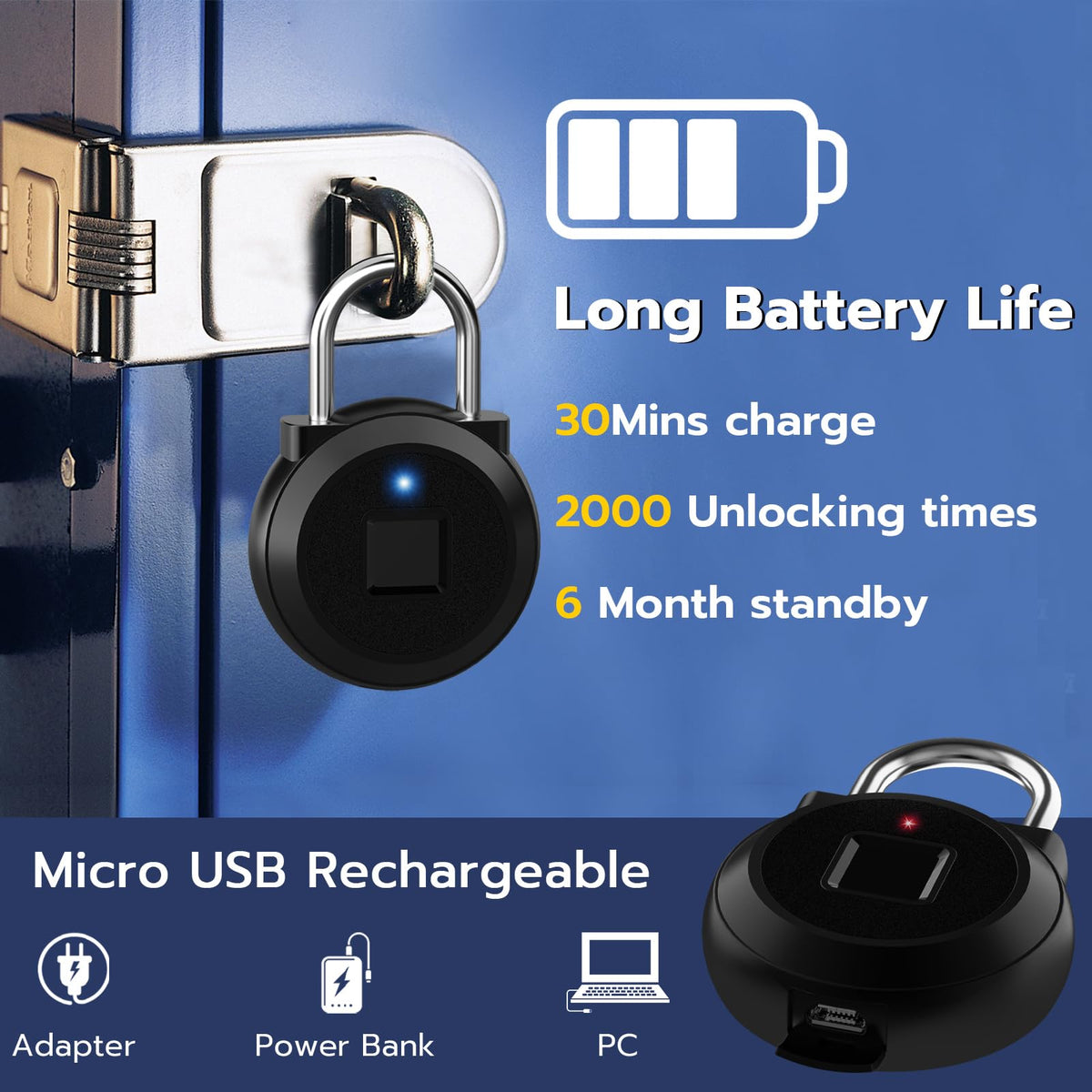 Dhiedas smart lock app enables Bluetooth setup and remote fingerprint authorizations.