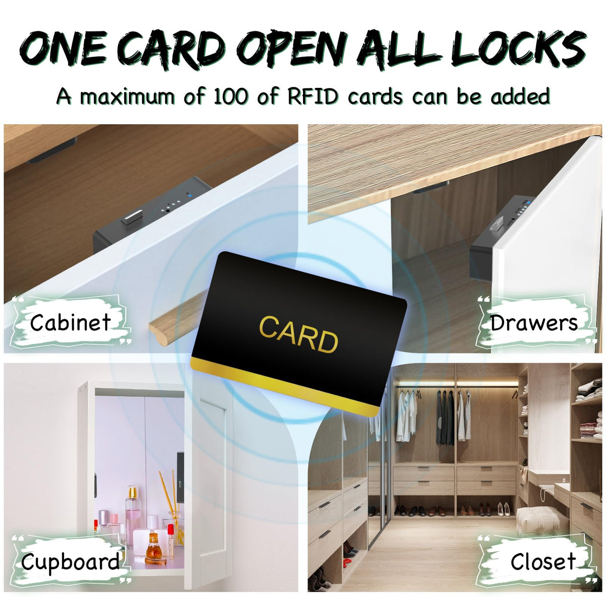 Dhiedas Smart RFID Drawer Lock app unlock demonstrates Bluetooth access
