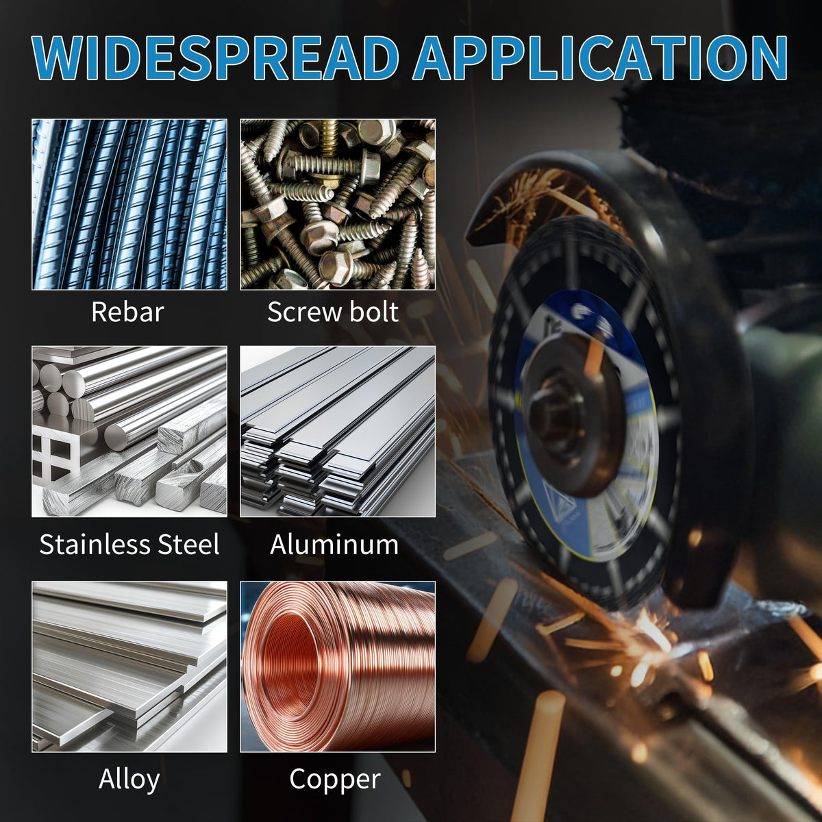 DiaAbras wet or dry cutting versatility for daily tasks.