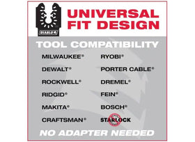 Diablo AMPED Demo Demon blade universal fit mounts on oscillating tools