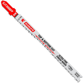 Diablo bi-metal jig saw blade top finish for ultra-fine wood cuts