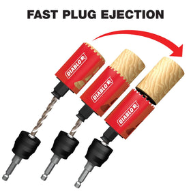 Diablo pilot bits enable smooth starts and clean hole entrances