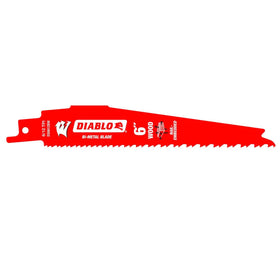 Diablo blade with innovative tip design enables faster, easier plunge cuts.