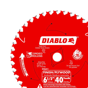 Diablo D0641X Perma-Shield coating reduces gumming and corrosion.