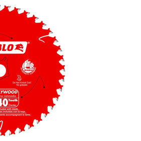 Diablo D0641X TiCo carbide offers long-lasting durability for hardwoods.