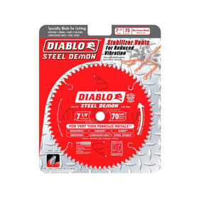 Diablo D0770F triple-chip grind teeth detail for long-lasting metal cuts