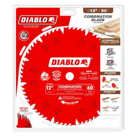 Diablo D1260X 12in blade in action showing smooth ripping performance