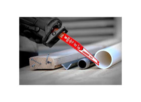 9-inch blade body visible for straighter 1-inch demolition cuts.