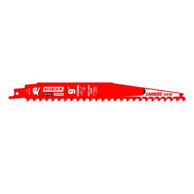 Perma-SHIELD coated Diablo blade reduces gum and friction for smooth cuts.