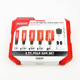 Diablo DHS09SGP tool-free plug ejection minimizes interruptions during drilling.