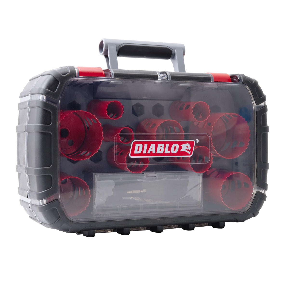 Diablo DHS14SGP ten saw cups illustrate diverse sizes for versatile cuts and progress.