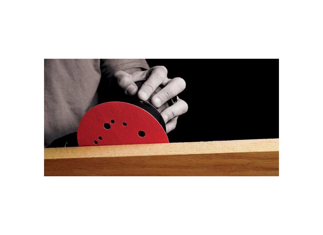 Diablo discs fit most 5- and 8-hole sanders for easy setup