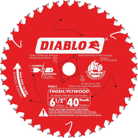 Diablo Freud Tico Finish blade fits portable saws for job-site use.