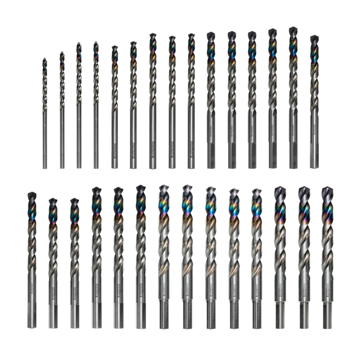 Diablo Metal Demon 29-piece drill set showcased for versatile metal drilling tasks.