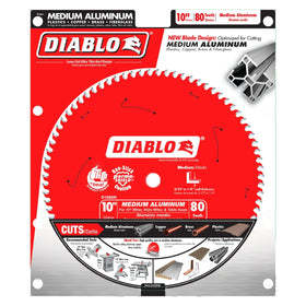 Diablo D1080N side view highlights carbide teeth for durable metal and plastic cuts.